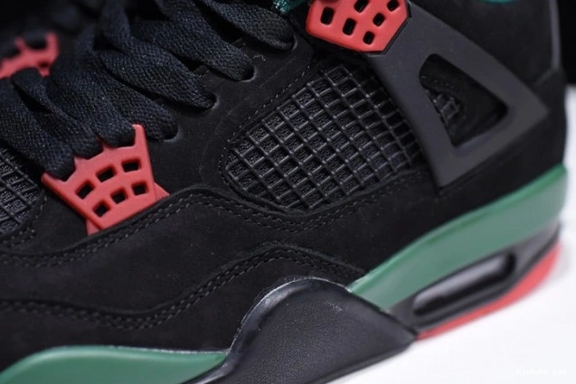 4 Red Jordan Air Gorge AQ3816-063 GUCC NRG Green-Varsity Black 0524